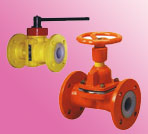 PTFE LINED VALVES